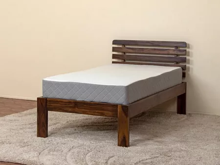 Alexa Single Bed with Mattress (72x 36 Inches) 